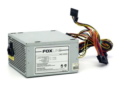 Лот: 12007802. Фото: 1. Блок питания 400w Foxline ATX400PRS. Корпуса, блоки питания