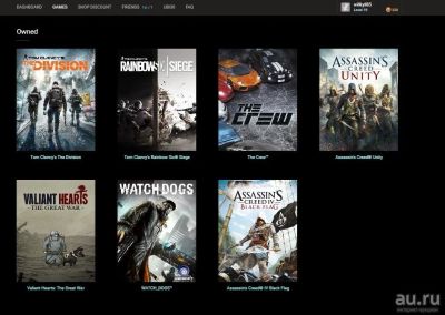 Лот: 8836411. Фото: 1. Аккаунт Uplay с играми для XONE... Аккаунты