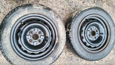 Лот: 9820893. Фото: 1. диски R14 2шт. в отличном состоянии. Диски