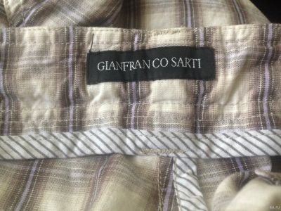 Лот: 13836239. Фото: 1. Шорты GianFranco Sarti - чистый... Другое (мужская одежда)