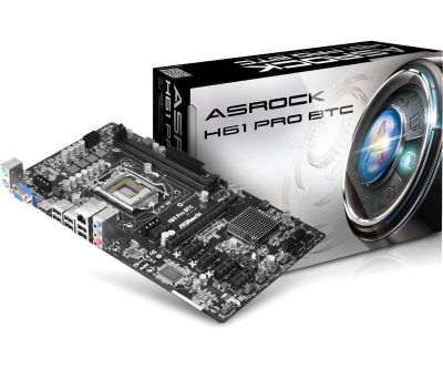 Лот: 7204639. Фото: 1. ASRock H61 Pro BTC (новая). Материнские платы