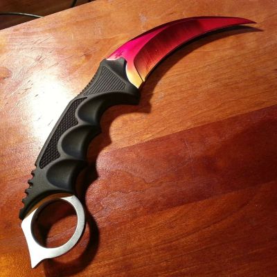 Лот: 7127754. Фото: 1. Керамбит Karambit Fade. Ножи, топоры