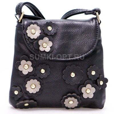 Лот: 7175118. Фото: 1. Сумочка P.Avanti black искусственная... Сумки