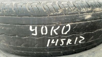 Лот: 16159733. Фото: 1. 145/80 R12 LT yokohama одно. Шины