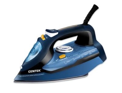 Лот: 11259532. Фото: 1. Утюг CENTEK CT-2353 синий. Утюги, парогенераторы, отпариватели