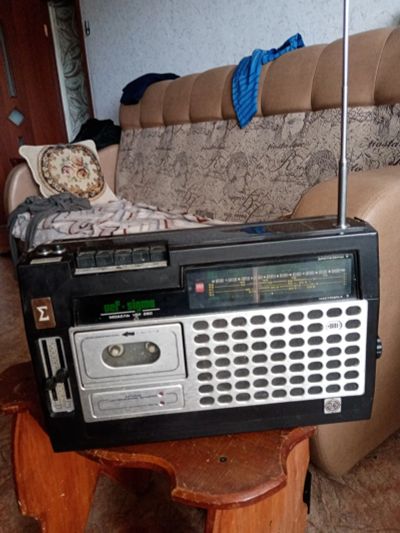 Лот: 16167752. Фото: 1. Магнитола ВЭФ-сигма FM. Музыкальные центры, магнитолы