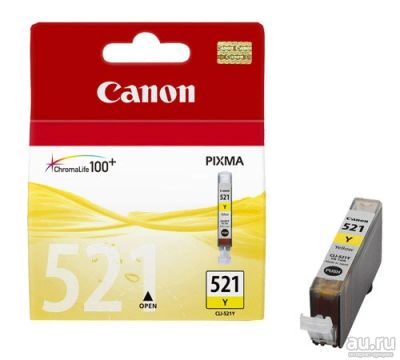 Лот: 15320760. Фото: 1. Картридж оригинальный Canon CLI-521... Картриджи, расходные материалы