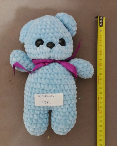 Лот: 22848949. Фото: 1. Вязаные игрушки. Мягкие