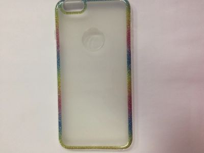 Лот: 13461064. Фото: 1. Чехол iPhone 6 Plus Силикон Блестящие... Чехлы, бамперы