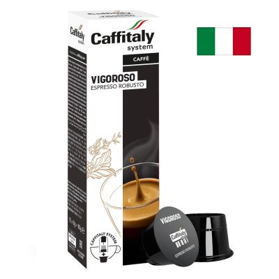 Лот: 24439287. Фото: 1. Кофе в капсулах Caffitaly Vigoroso... Чай, кофе, какао