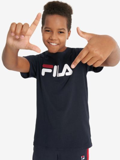 Лот: 24879146. Фото: 1. Футболка для мальчиков FILA, Синий. Другое (спортивная одежда)