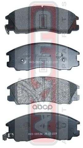 Лот: 24762470. Фото: 1. Колодки Тормозные Дисковые Передние... Разное