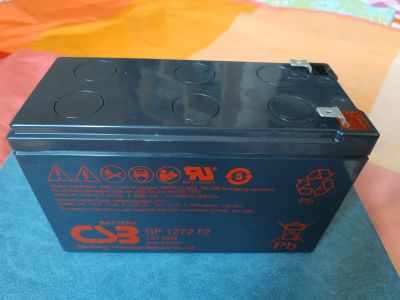 Лот: 21048157. Фото: 1. Аккумулятор CSB GP 1272 F2 12В... Аккумуляторы