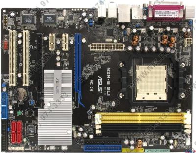 Лот: 2583607. Фото: 1. материнская плата ASUS M2N-E SLI... Материнские платы