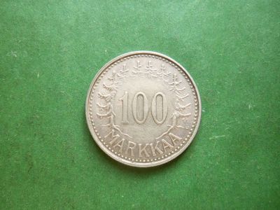 Лот: 25756345. Фото: 1. Финляндия 100 марок 1958 г.,серебро... Европа