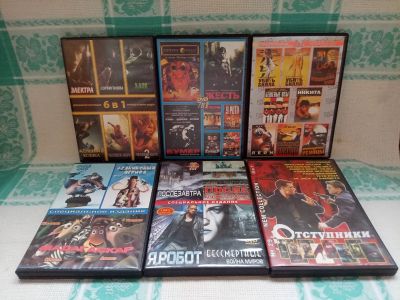 Лот: 25649466. Фото: 1. DVD-video сборники, в лоте на... Видеозаписи, фильмы