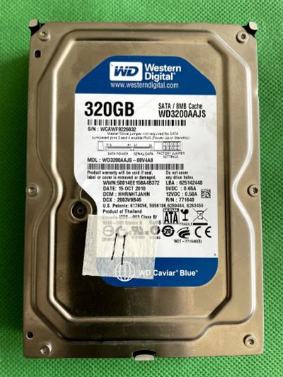 Лот: 19979131. Фото: 1. ⚠️👍Жесткий Диск WD3200AAJS-00V4A0... Жёсткие диски (HDD)
