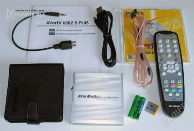 Лот: 767831. Фото: 1. AVerMedia AVerTV USB2.0 Plus. Другое (компьютеры, оргтехника, канцтовары)