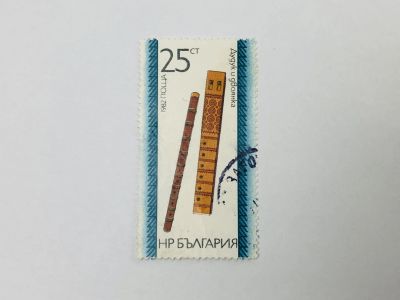 Лот: 23314177. Фото: 1. Народные музыкальные инструменты... Марки