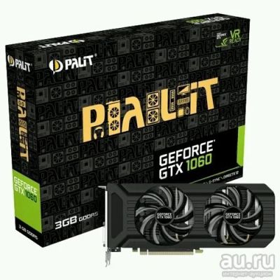 Лот: 13220595. Фото: 1. Palit GTX 1060 3gb. Видеокарты