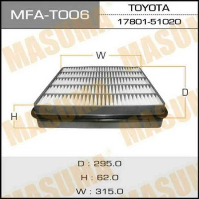 Лот: 18584129. Фото: 1. Воздушный фильтр masuma toyota... Расходные материалы