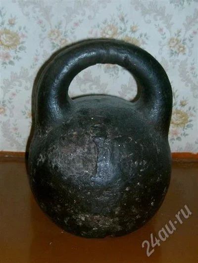 Лот: 455603. Фото: 1. Гиря 32 кг продам или поменяю... Штанги, блины