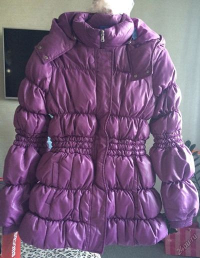 Лот: 5959885. Фото: 1. Пуховик для девочки Benetton. Верхняя одежда