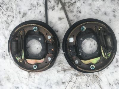 Лот: 10811436. Фото: 1. Задние тормозные колодки Nissan... Тормозная система