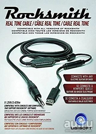 Лот: 9211747. Фото: 1. Rocksmith 2014 real tone cable... Запчасти для игровых приставок, консолей