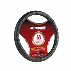 Лот: 14525942. Фото: 1. AP-396 BK (XL) Кожаная оплётка. Чехлы, коврики, оплетки руля