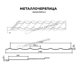 Лот: 21380680. Фото: 1. Металлочерепица Супермонтеррей. Кровельные материалы