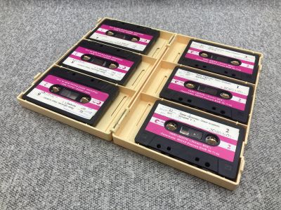 Лот: 25848113. Фото: 1. Винтажные Аудиокассеты 6 шт. для... Плееры