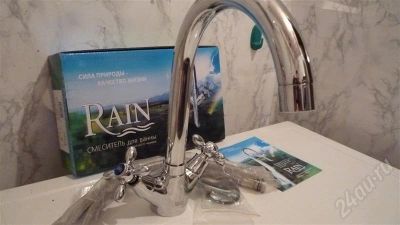 Лот: 454226. Фото: 1. смеситель rain керамика. Смесители