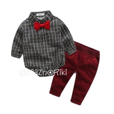 Лот: 10711125. Фото: 1. Стильный костюм для малышей... Костюмы, пиджаки, комбинезоны