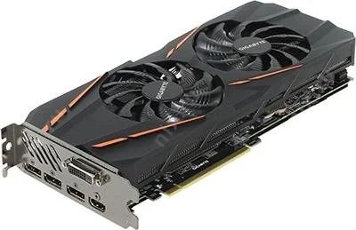 Лот: 17678713. Фото: 1. Видеокарта GTX 1060 6GB gigabyte... Видеокарты
