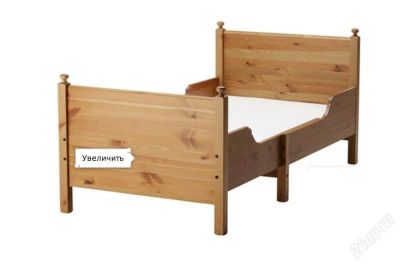 Лот: 2470825. Фото: 1. кровать икея лексвик. Детские кровати и кроватки