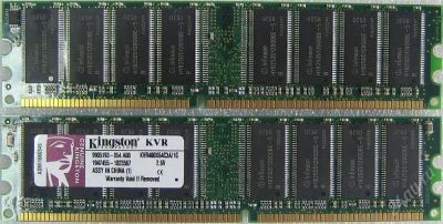 Лот: 8163628. Фото: 1. Оперативная память Kingston KVR400X64C3A... Оперативная память