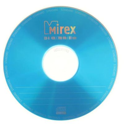 Лот: 13603694. Фото: 1. Диск CD-R Mirex Standard, 48x... Другое (носители информации)