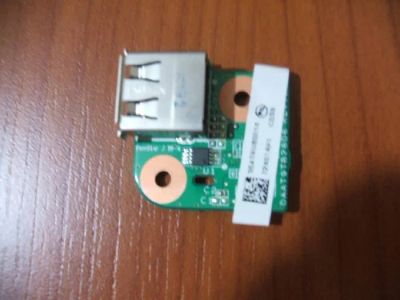Лот: 9916773. Фото: 1. Плата с разъемом USB для ноутбука... Платы расширения, контроллеры, доп. порты
