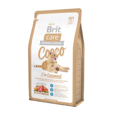 Лот: 15835443. Фото: 1. Brit Care Cat Cocco Gourmand сухой... Корма