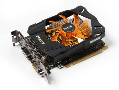Лот: 6679902. Фото: 1. Видеокарта Zotac GeForce GTX 750... Видеокарты