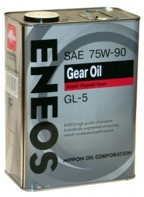 Лот: 4743040. Фото: 1. ENEOS 75/90 GL-5 1л. Масла, жидкости