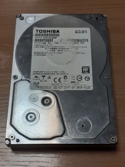Лот: 18851463. Фото: 1. HDD 2000gb, жесткий диск для компьютера... Жёсткие диски (HDD)