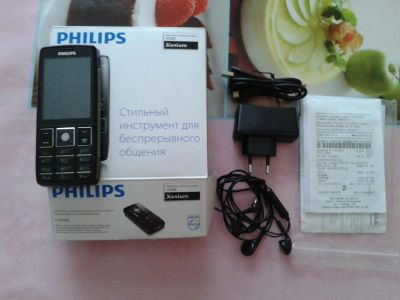 Лот: 7356989. Фото: 1. Телефон Philips xenium Х 5500. Кнопочные мобильные телефоны