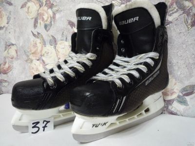 Лот: 16954347. Фото: 1. Раз:37/24 - Bauer Supreme Pro. Коньки