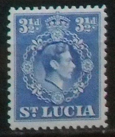Лот: 11889879. Фото: 1. Марка Сент-Люсия - 38-7. Марки