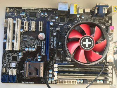 Лот: 17692019. Фото: 1. Комплект: Материнская плата ASRock... Комплекты запчастей