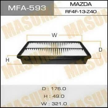 Лот: 7016305. Фото: 1. Фильтр воздушный A-470 Masuma... Расходные материалы