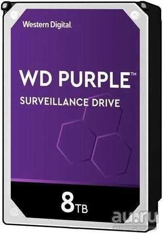 Лот: 17564656. Фото: 1. Жесткий диск WD Purple Wd82PURZ... Жёсткие диски (HDD)