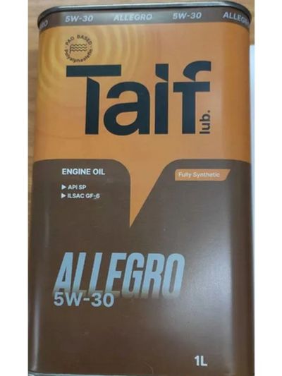 Лот: 22269915. Фото: 1. Taif 5w30. Масла, жидкости